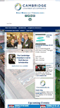 Mobile Screenshot of cambridgechamber.org